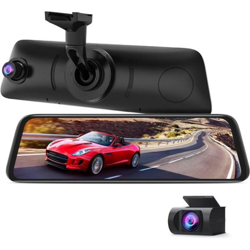 1080P 9.35'' OEM Rear View Mirror Camera, Full Laminated Ultrathin Touch Screen